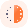 Target crosshair icon representing strain matching